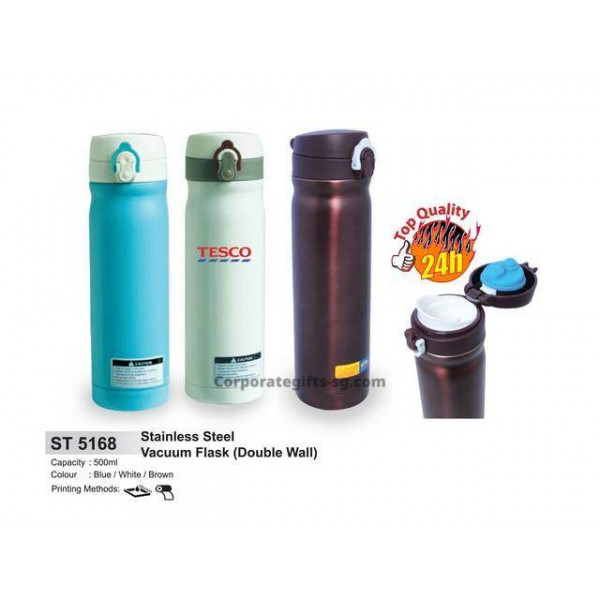 ST 5168 Stainless Steel Vacuum Flask (Double Wall)